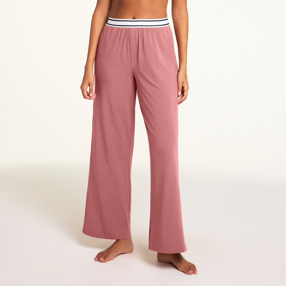 Cloud Cotton Pant - Winter Rose