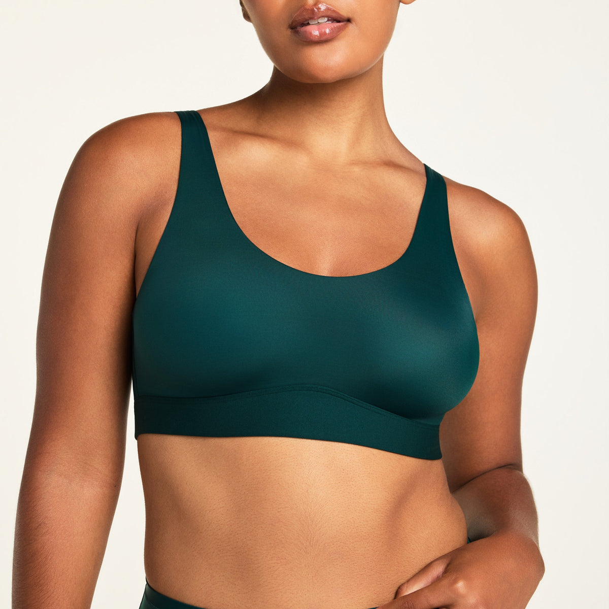 Bliss Scoop Bralette - Pine