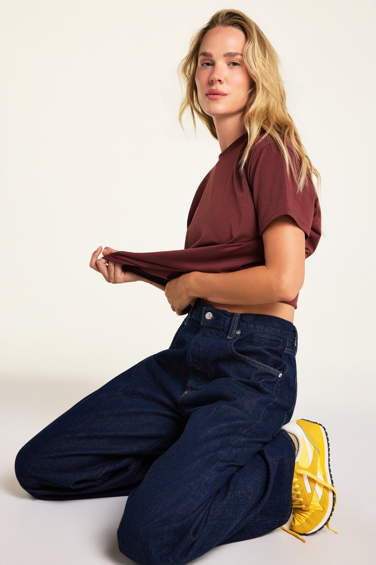 Cloud Cotton T-Shirt - Cabernet