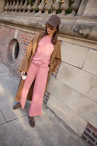 Cloud Cotton Pant - Winter Rose