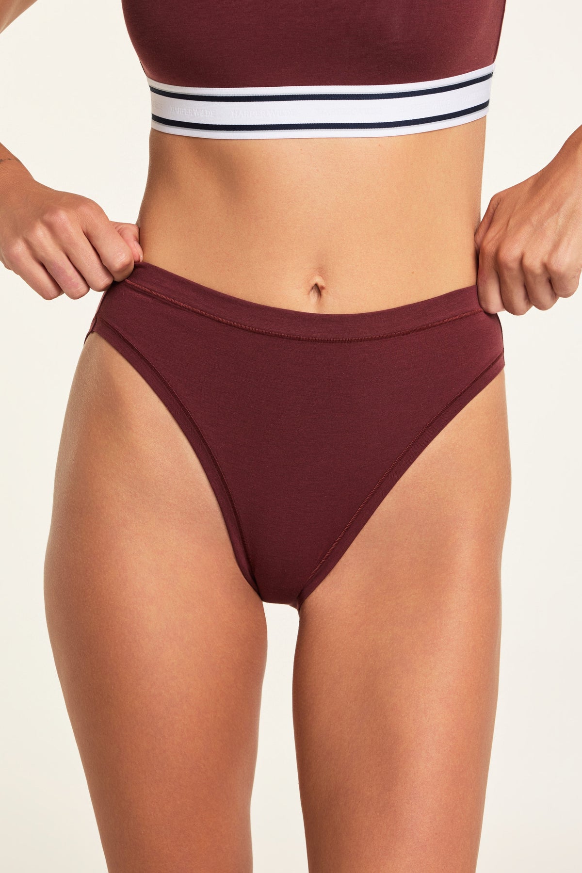 Cloud Cotton French Cut Brief - Cabernet