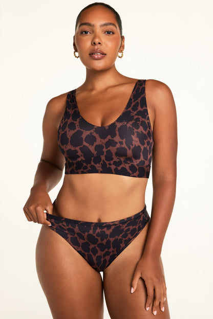 Bliss French Cut Brief - Leopard