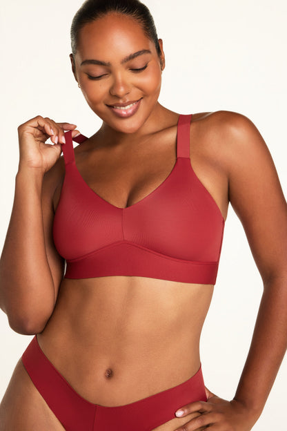 BlissSmooth™ Bralette - Ruby