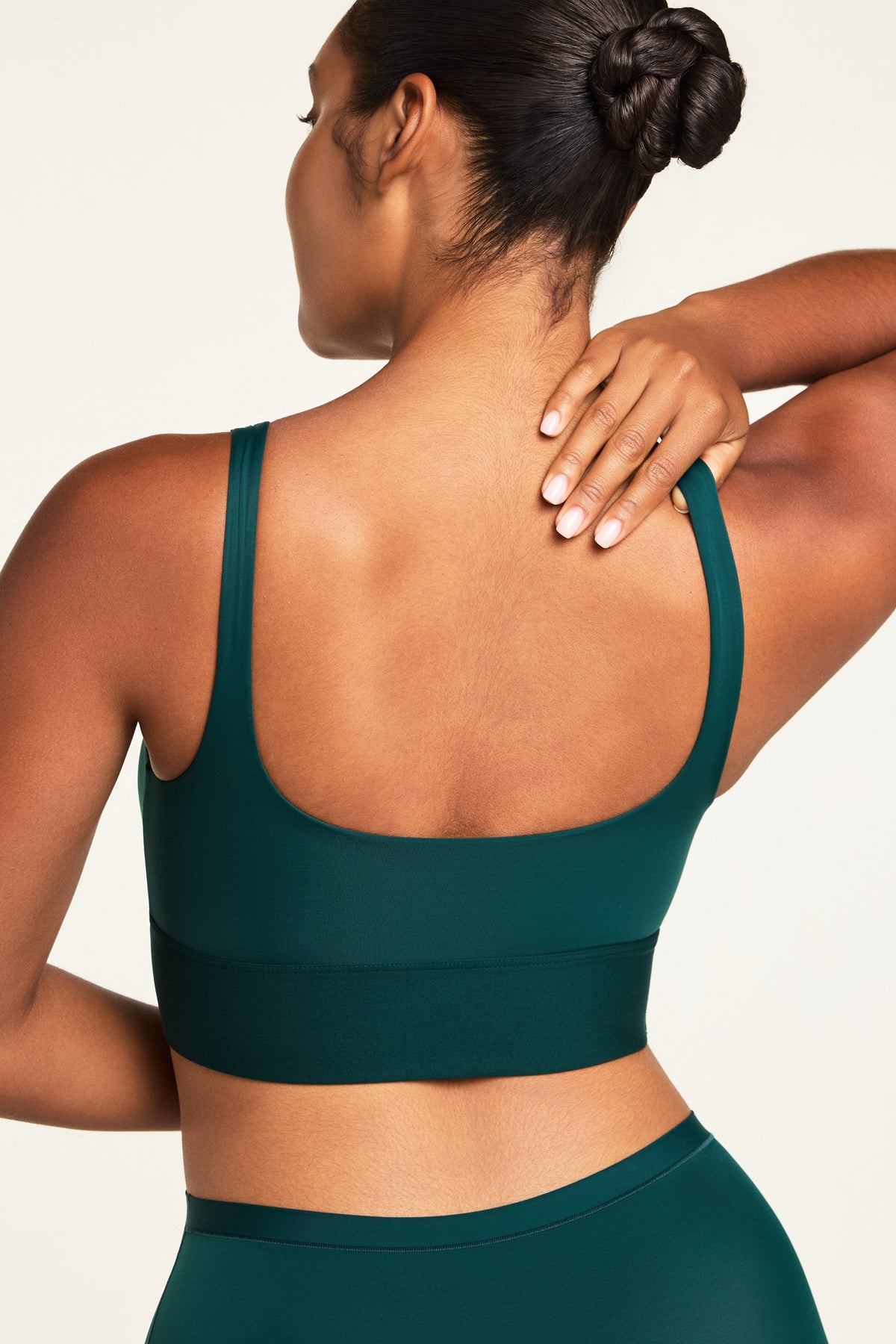 Bliss Square Neck Bralette - Pine