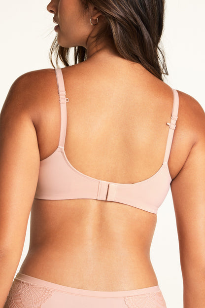 Base Wirefree T-Shirt Bra - Ember Rose