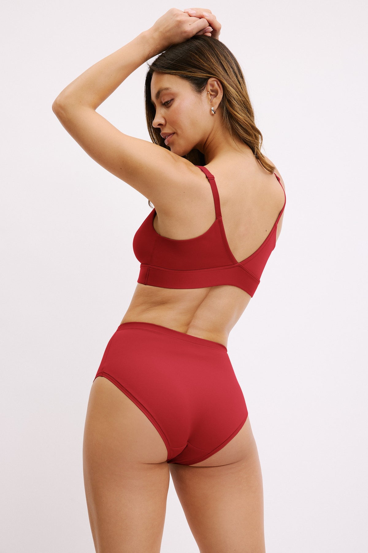 Bliss Highwaist Brief - Ruby