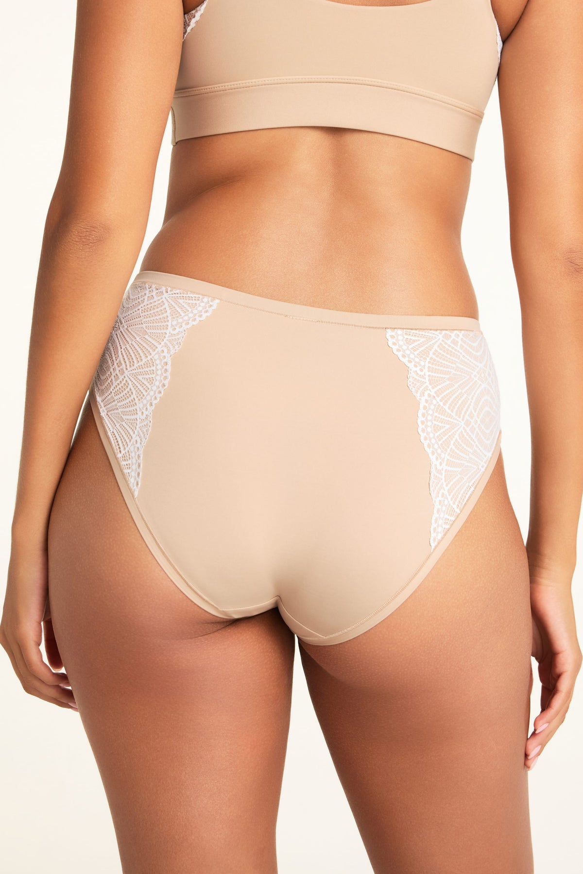 Bliss Lace Brief - Beige