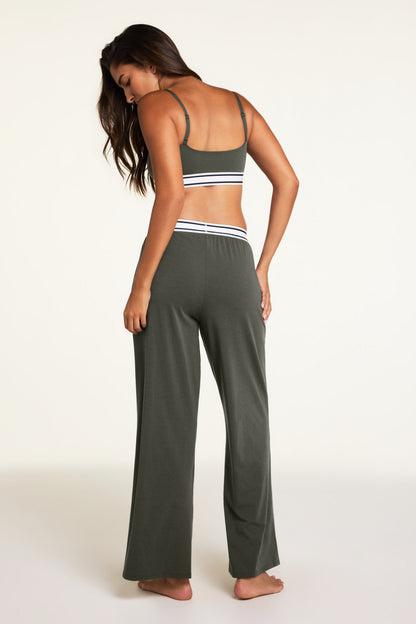 Cloud Cotton Pant - Olive