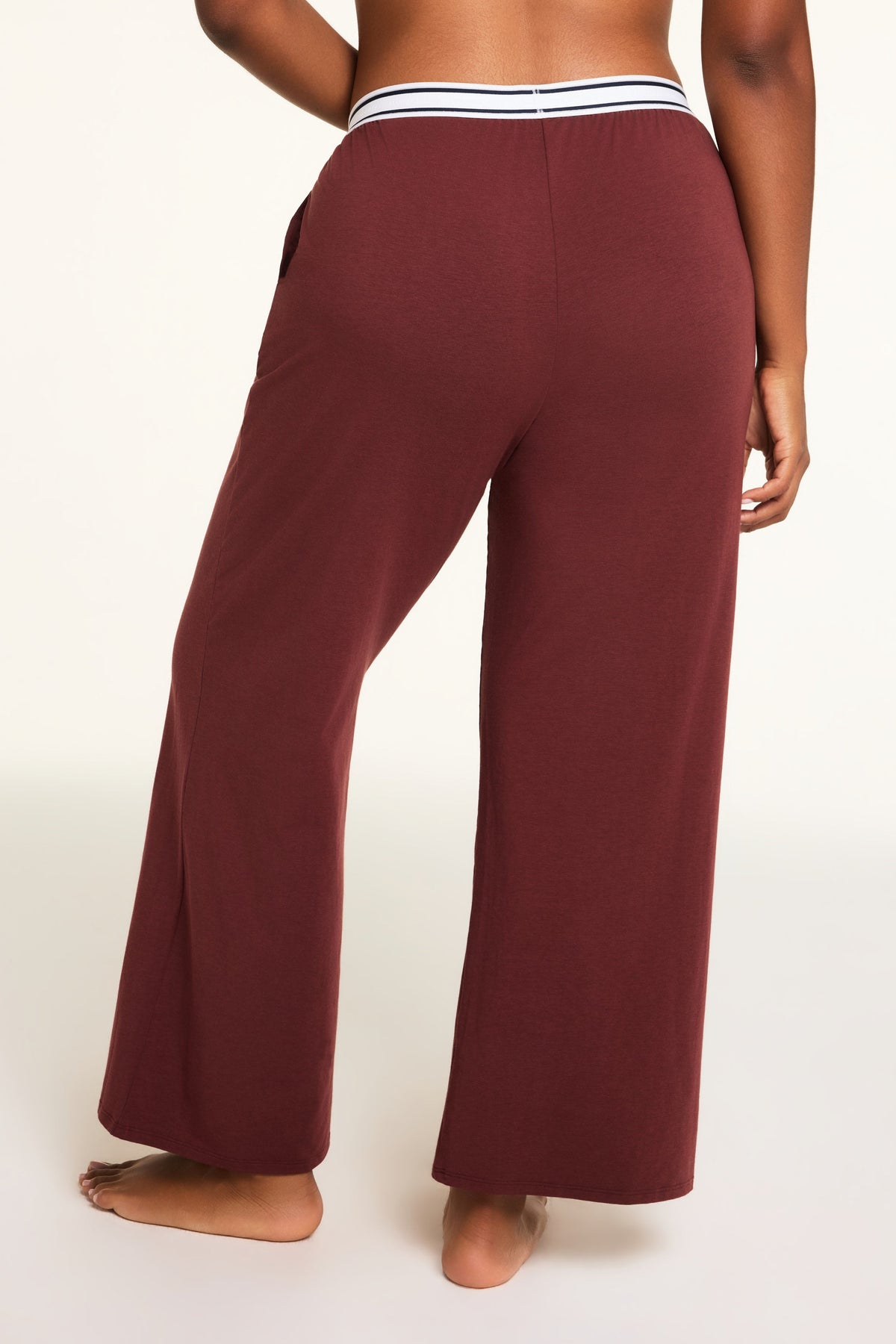 Cloud Cotton Pant - Cabernet