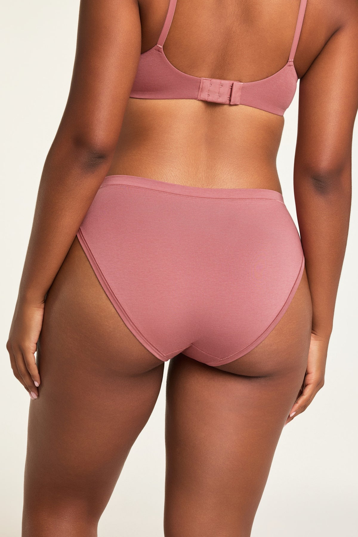 Cloud Cotton French Cut Brief - Winter Rose
