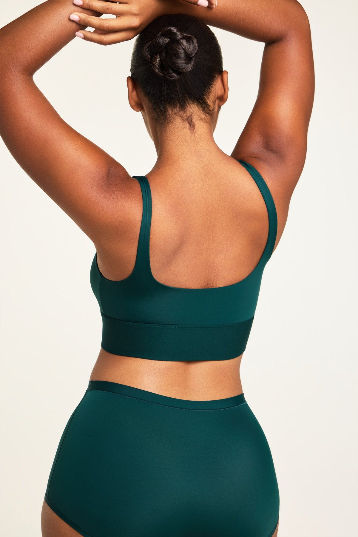 Bliss Square Neck Bralette - Pine