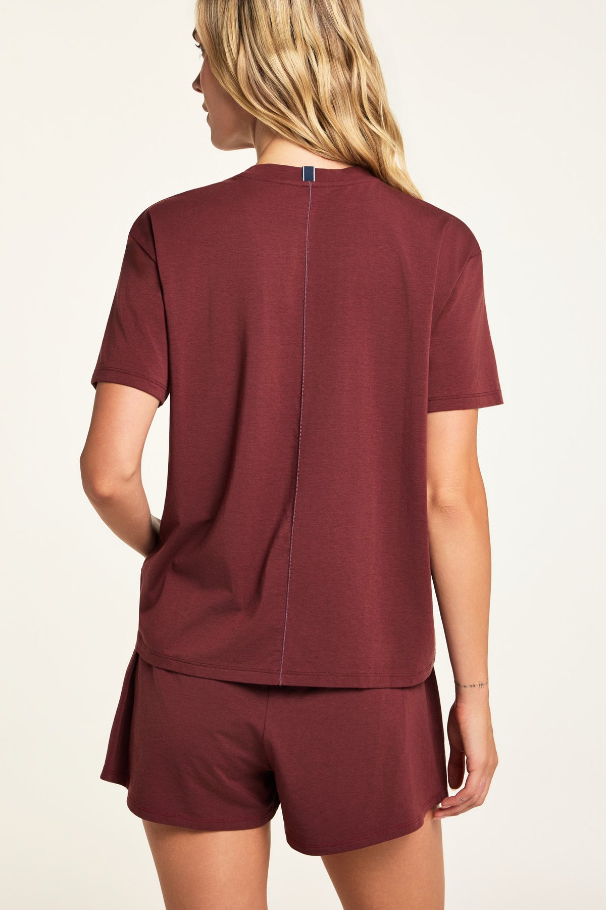 Cloud Cotton T-Shirt - Cabernet