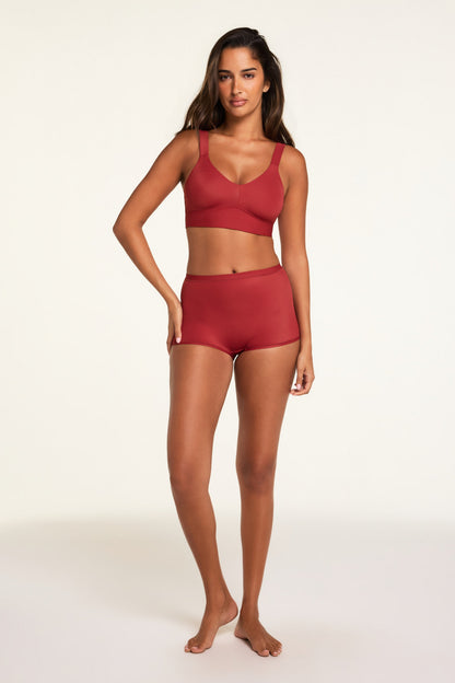 Bliss Boyshort - Ruby