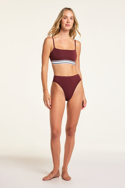 Cloud Cotton French Cut Brief - Cabernet