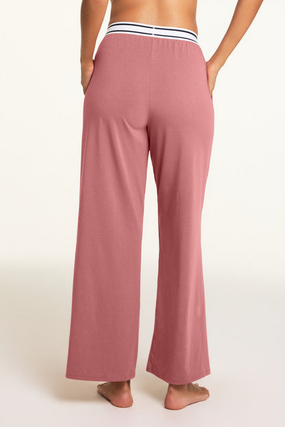 Cloud Cotton Pant - Winter Rose