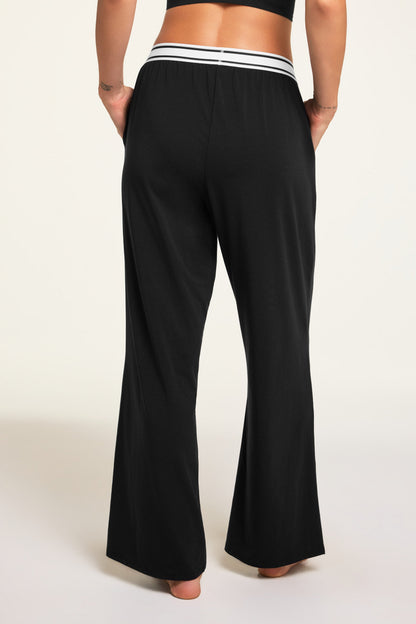 Cloud Cotton Pant - Black