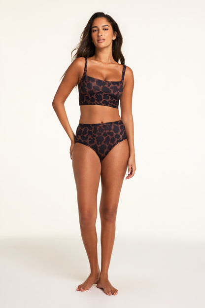 Bliss Highwaist Brief - Leopard