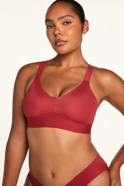 BlissSmooth™ Bralette - Ruby