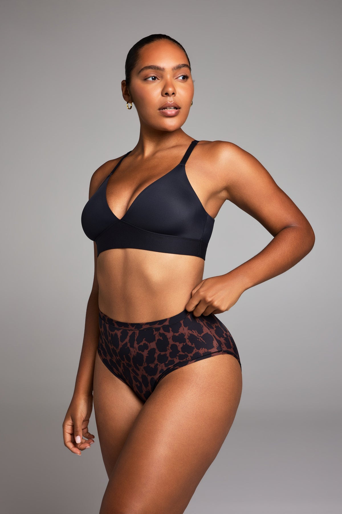Bliss Highwaist Brief - Leopard