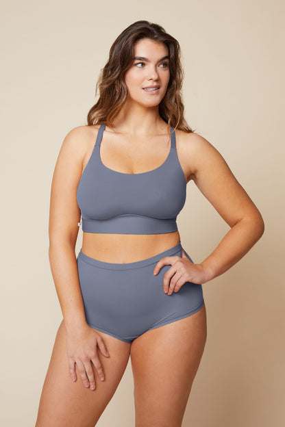 Bliss Boyshort - Steel