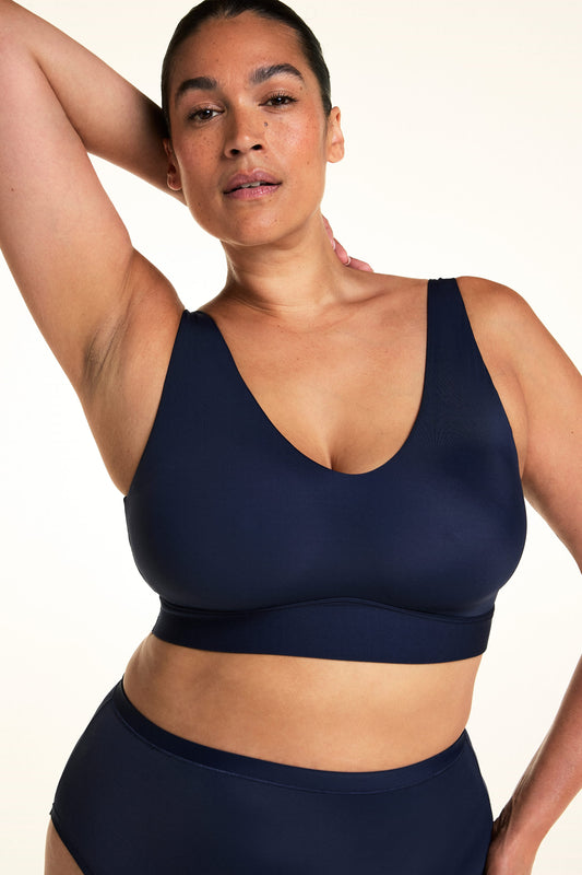 Bliss Bralette - Navy