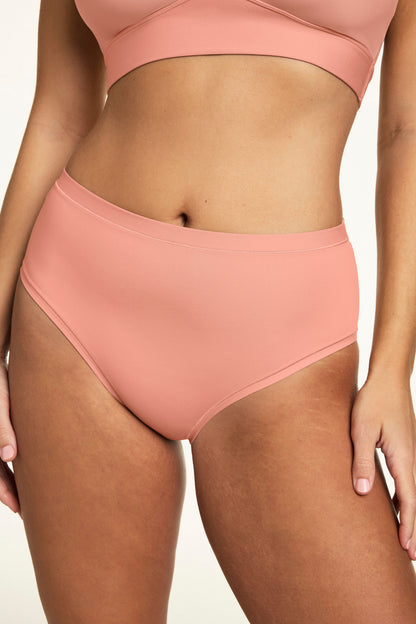 Bliss Highwaist Brief - Cabana