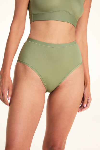 Bliss Highwaist Brief - Dill