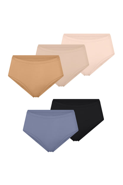 Bliss Highwaist Brief (5 pack)