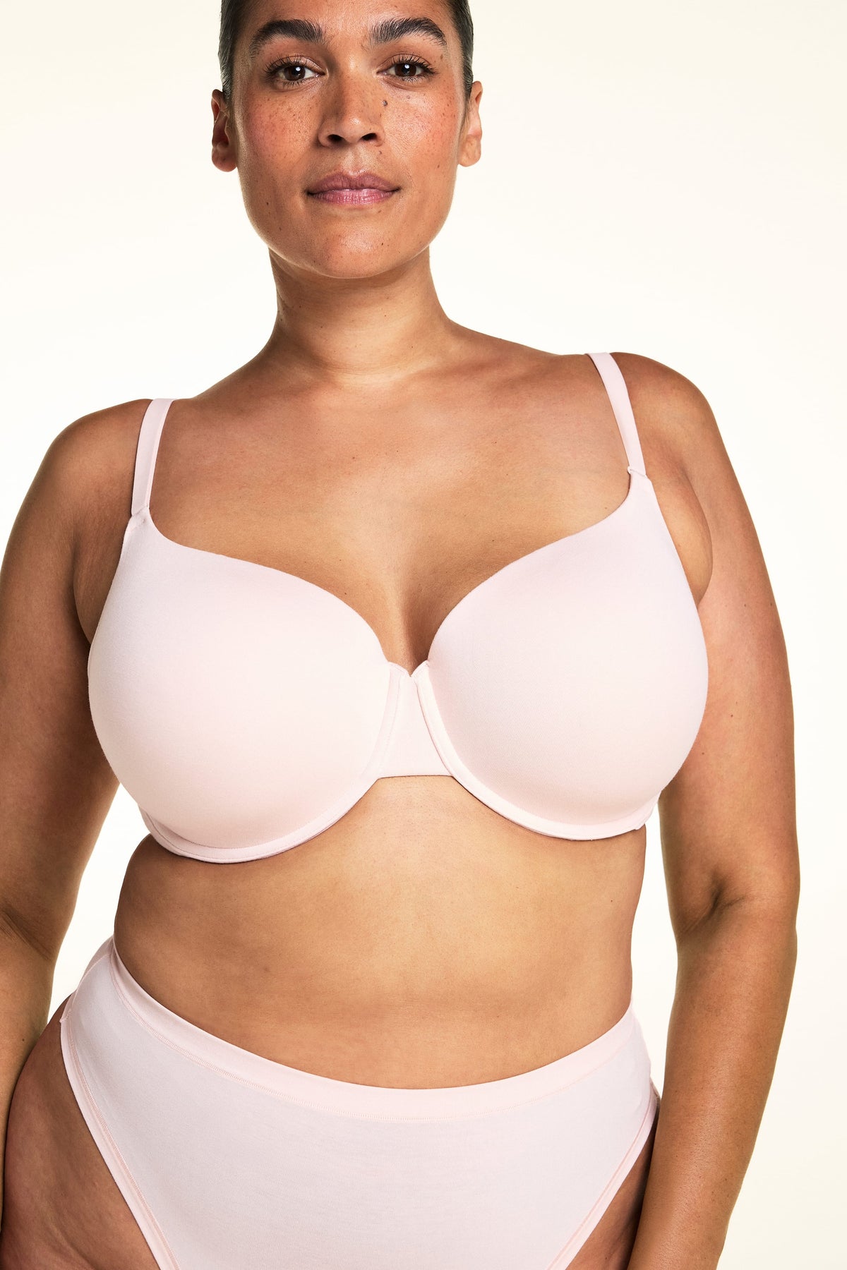 Cloud Cotton T-Shirt Bra - Dogwood