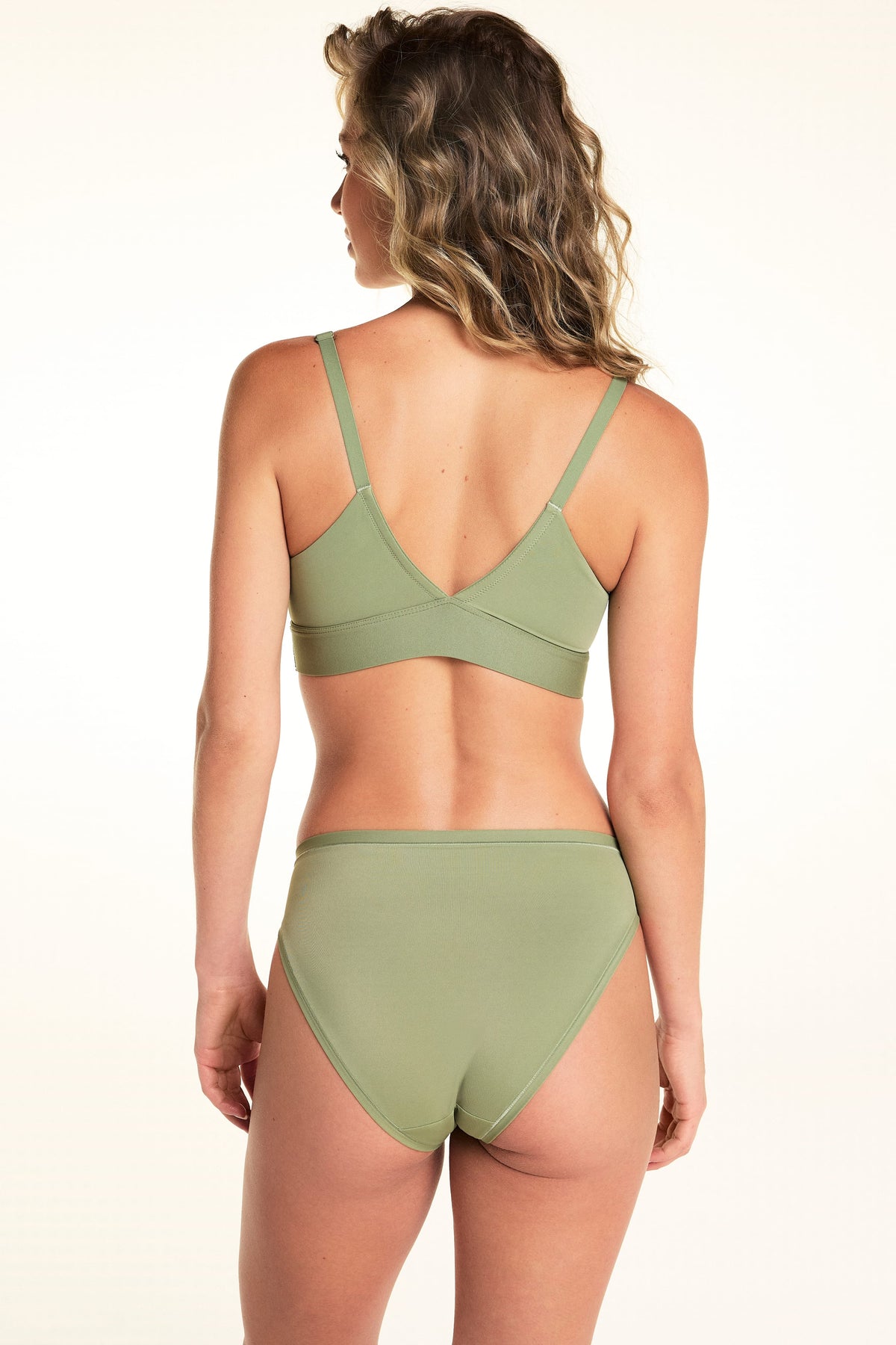 Bliss French Cut Brief - Dill