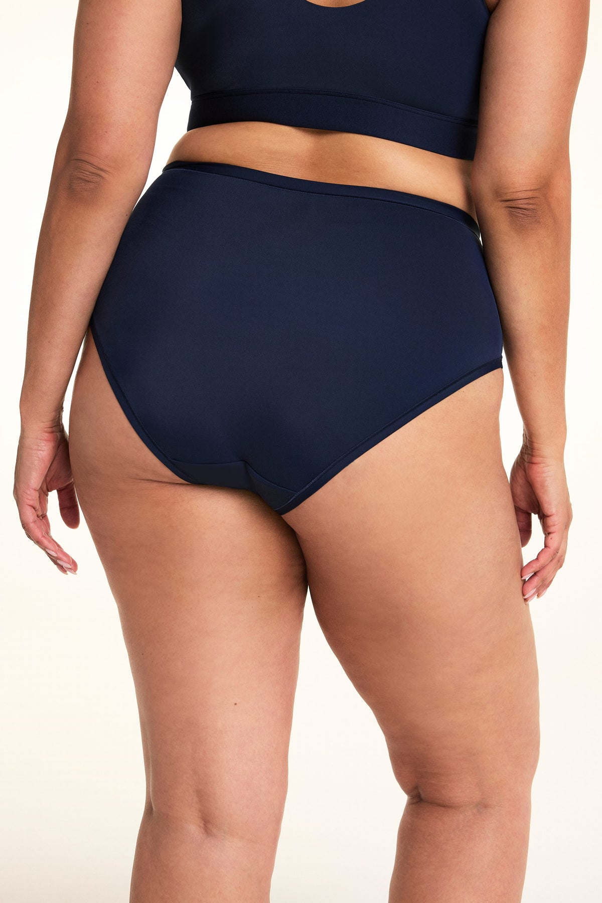 Bliss Highwaist Brief - Navy