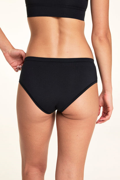 Cloud Cotton Hiphugger - Black