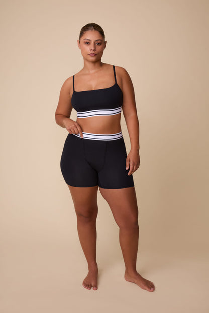 Cloud Cotton Boxer Brief - Black
