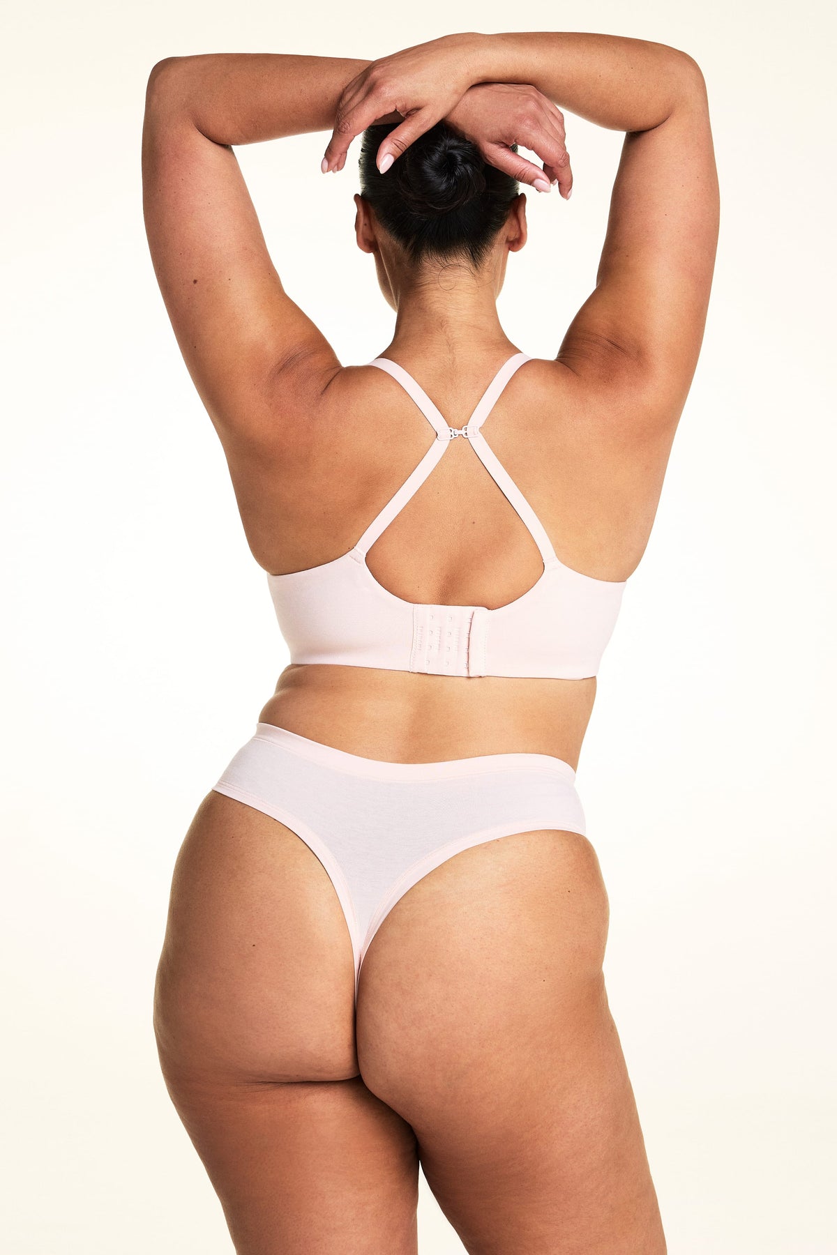 Cloud Cotton Highwaist Thong - Dogwood