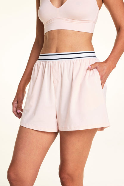 Cloud Cotton Shorts - Dogwood