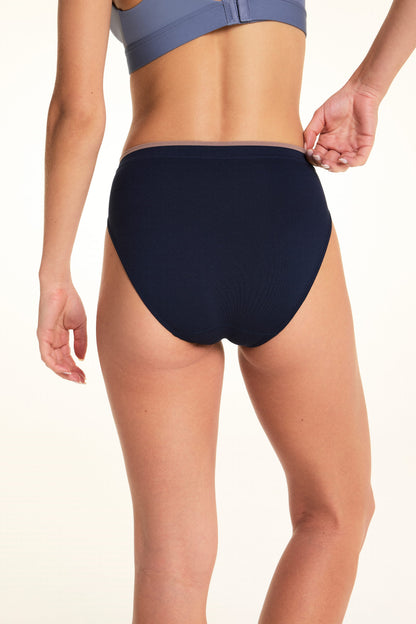 Seamless Brief - Navy