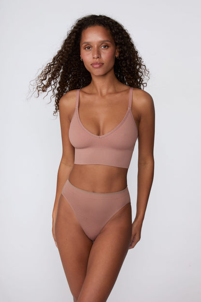 Seamless Brief - Plum