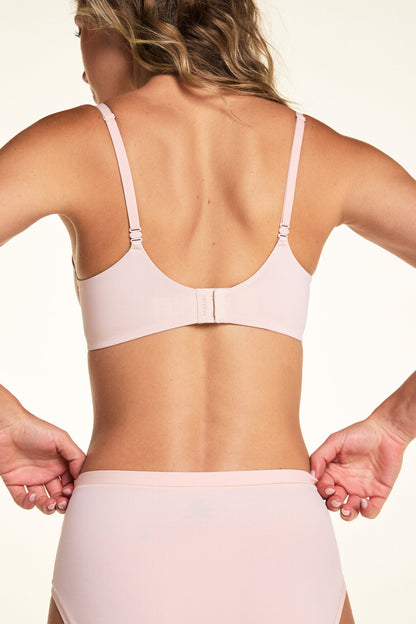 Base Balconette Bra - Rose