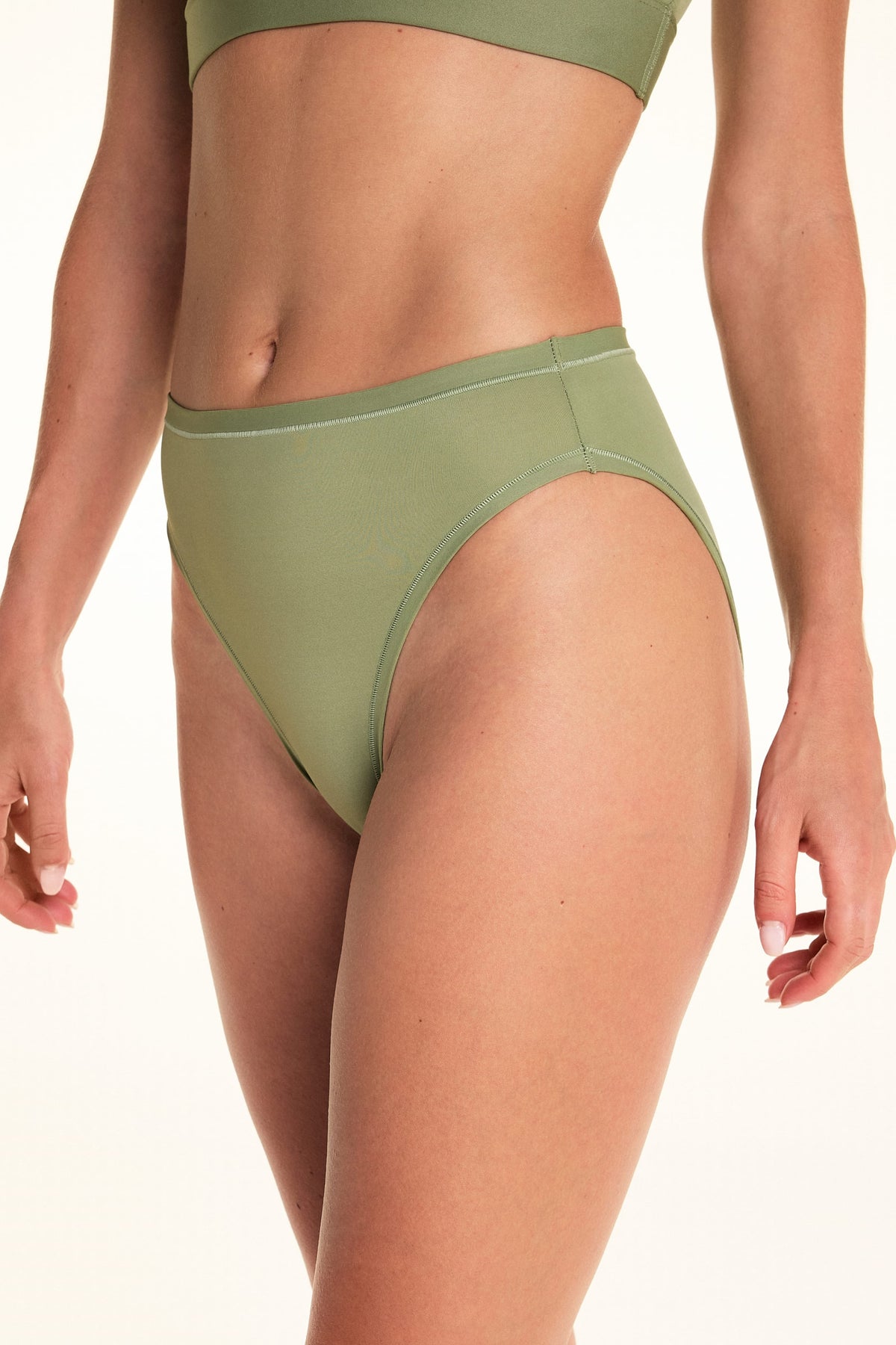 Bliss French Cut Brief - Dill