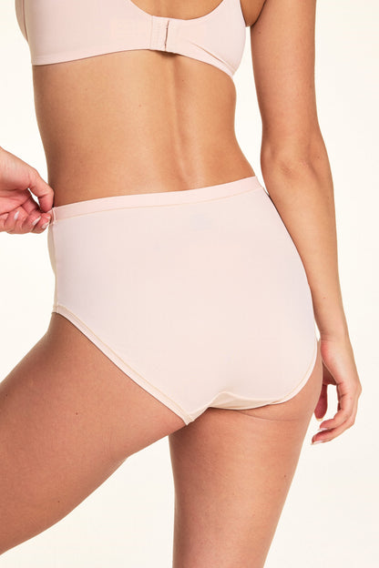 Bliss Highwaist Brief - Rose
