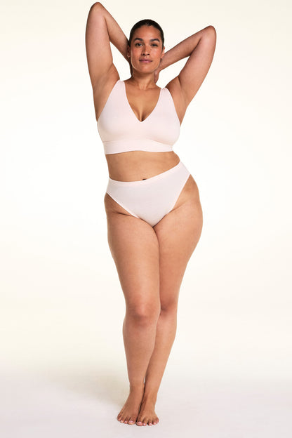 Cloud Cotton French Cut Brief - Dogwood