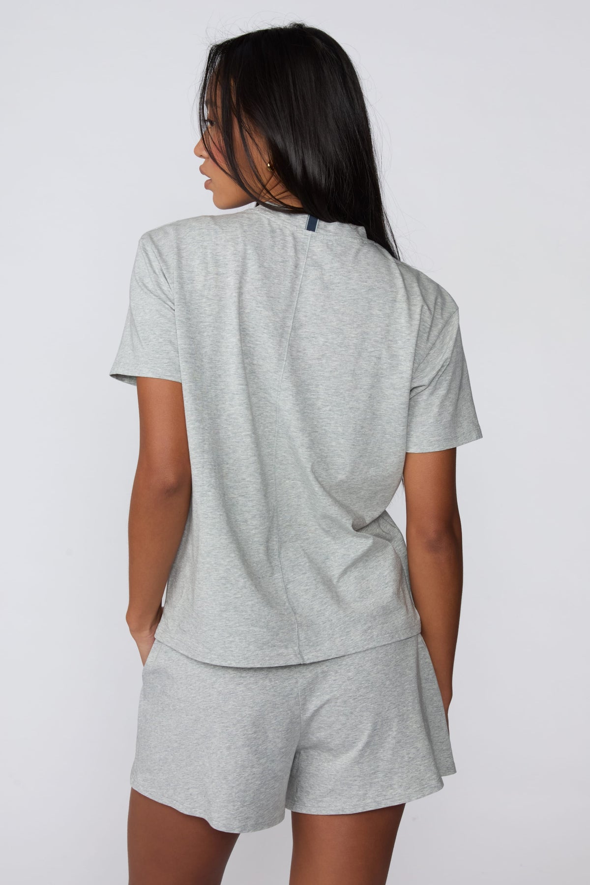 Cloud Cotton T-Shirt - Heather Grey