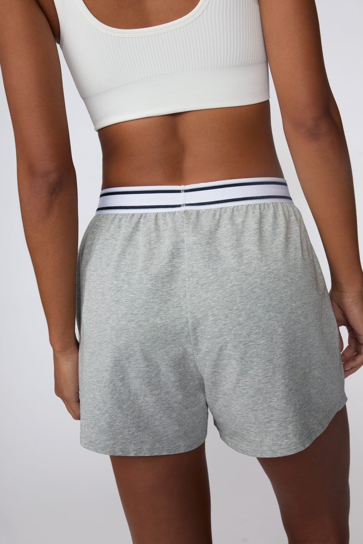 Cloud Cotton Shorts - Heather Grey