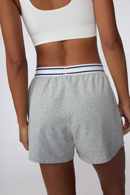 Cloud Cotton Shorts - Heather Grey