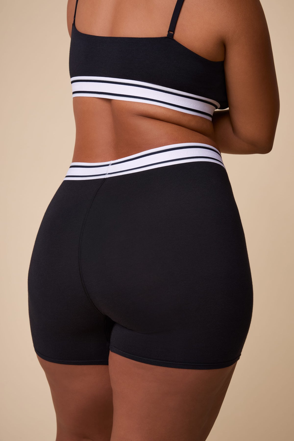 Cloud Cotton Boxer Brief - Black