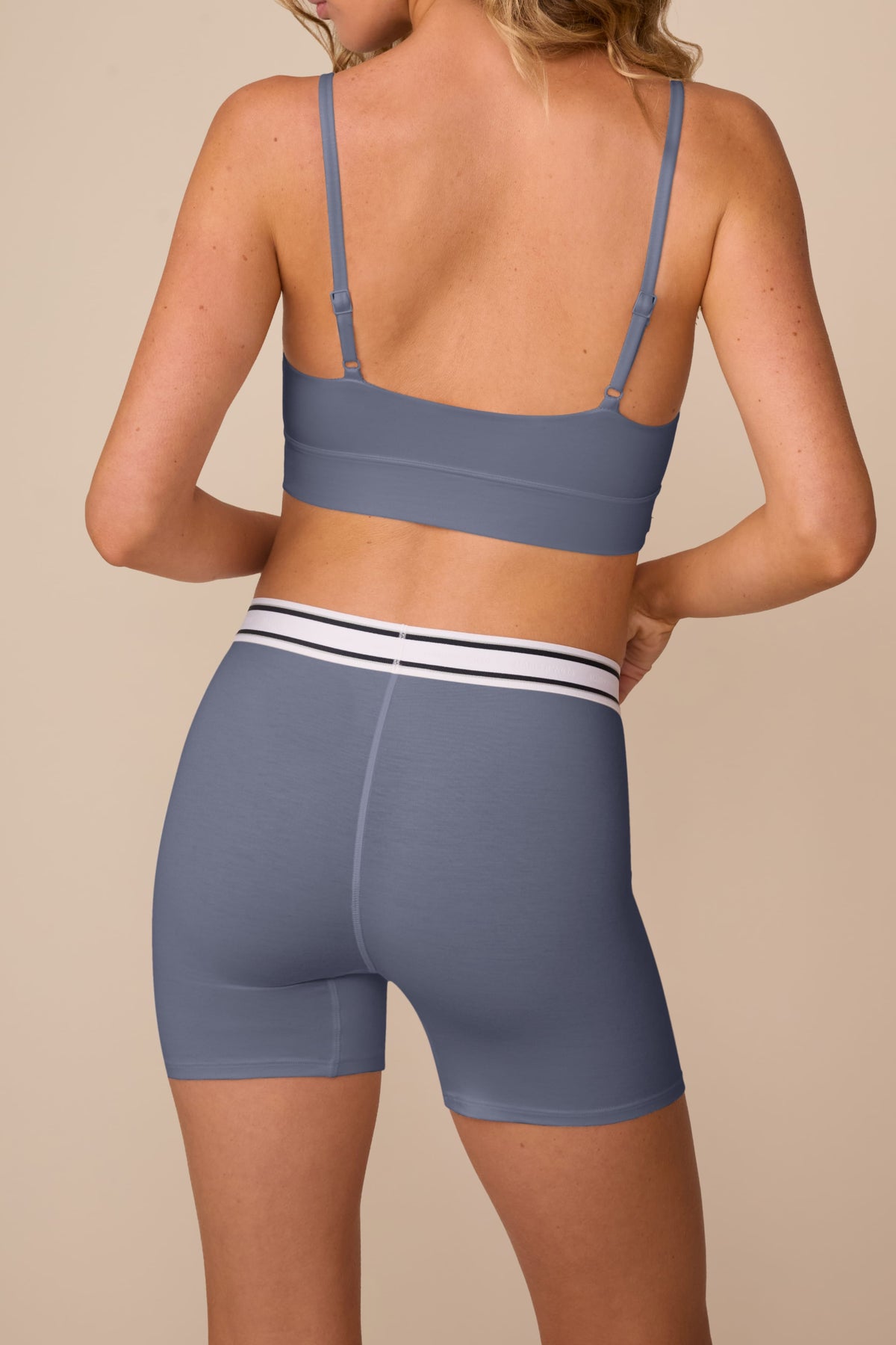 Cloud Cotton Boxer Brief - Slate