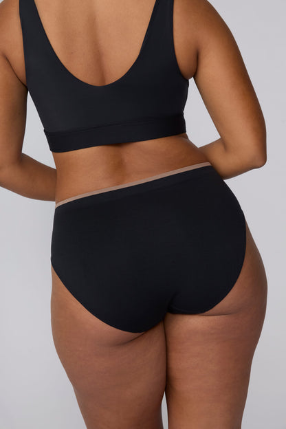 Seamless Brief - Black