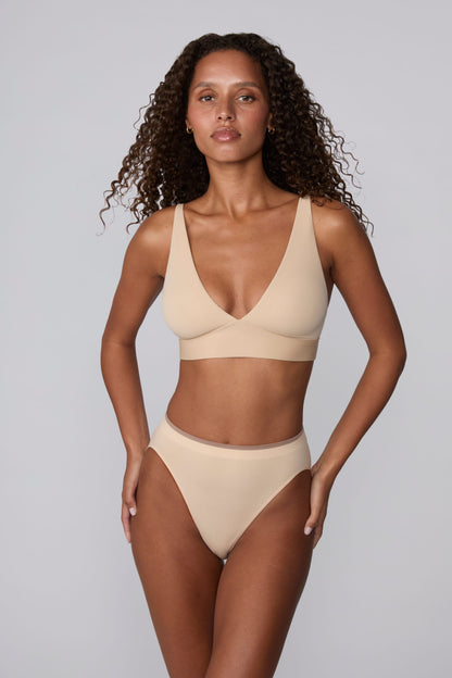 Seamless Brief - Beige