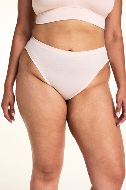 Cloud Cotton French Cut Brief - Dogwood