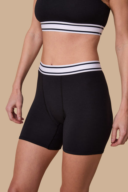 Cloud Cotton Boxer Brief - Black